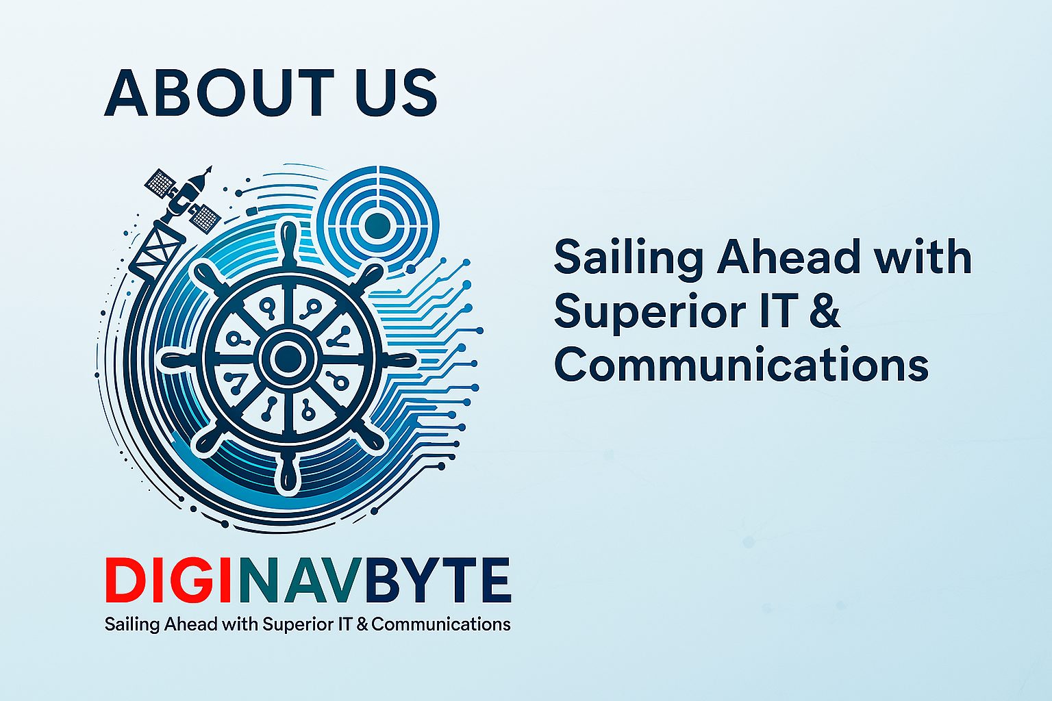 Diginavbyte — Sailing ahead with superior IT and communications