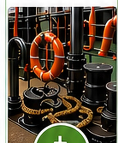 Deck stores — hardware, safety gear, ropes